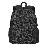 Race Circuits Pattern Backpacks - Men's & Women's Bags