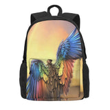 Rainbow Angel 2 Backpacks Men's Backpacks Bags For Women Back Bag