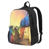 Rainbow Angel 2 Backpacks Men's Backpacks Bags For Women Back Bag
