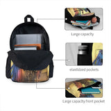 Rainbow Angel 2 Backpacks Men's Backpacks Bags For Women Back Bag
