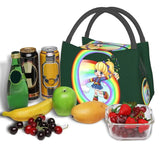 Rainbow Brite Insulated Lunch Bag Women Thermal Reusable Travel Food Box