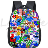 Rainbow Backpack Kids Kindergarten School Bag Toddler Waterproof Bookbag