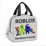 Rainbow Insulation picnic bag Student portable lunch bag