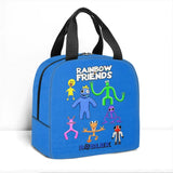 Rainbow Insulation picnic bag Student portable lunch bag