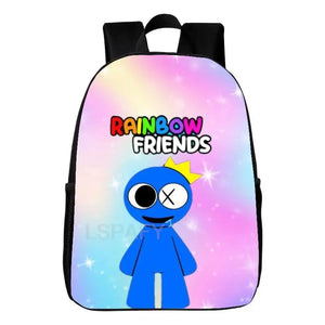 Rainbow Kindergarten Infantile Small Backpack for Kids Baby Cartoon School Bags
