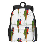 Rainbow Lorikeet Bird Australian Backpacks Men's Women's School Girls