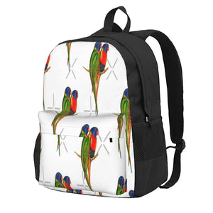 Rainbow Lorikeet Bird Australian Backpacks Men's Women's School Girls