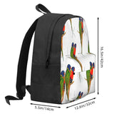 Rainbow Lorikeet Bird Australian Backpacks Men's Women's School Girls