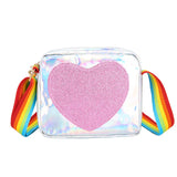 Rainbow Love Mini Coin Purse Kids Crossbody Bag