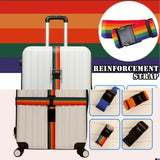 Rainbow Password Lock Luggage Bag Strap High Lock Digits Belts