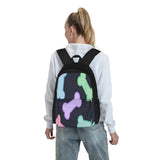 Rainbow Pastel Dog Bone Pattern Backpacks Men's Backpacks Bags For Women