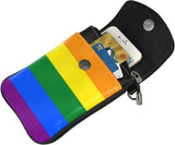 Rainbow Pride Flag Crossbody Cell Phone Purse Small Shoulder Bag