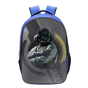Rainbow Six Siege Backpack Boy Girl Bags Casual Bookbag Student School Bag