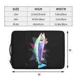 Rainbow Trout Tee Laptop Bag 13-15 Inch