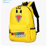 Colorful Rainbow Backpack for Boys Girls School Bags Travel Women Men Laptop
