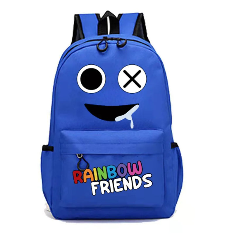 Colorful Rainbow Backpack for Boys Girls School Bags Travel Women Men Laptop