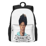 Ralph Macchio Banner Backpacks Men's Backpacks Bags For Women Rucksack Backpack