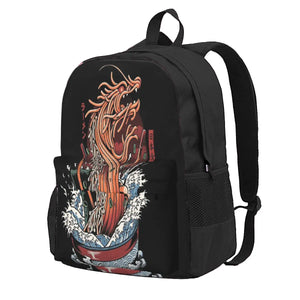 Ramen Dragon 1 Backpacks Men's and Women's Manga Bag Youth Bags