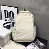 Women's Nylon Backpack Brief Shoulder Bags Waterproof Backpack B047