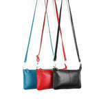 Women Leather Shoulder Bags High Cow Leather Clutches Candy Ladies
