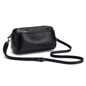 Red Leather Shoulder Bag High Cow Leather Small Messenger Crossbody Bag