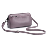 Red Leather Shoulder Bag High Cow Leather Small Messenger Crossbody Bag
