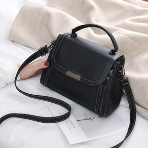 Arrive Women's Shoulder Bags High Pu Leather Handbags Girls Patchwork Messenger