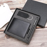 Arrive Men's Leather Wallets Business Short Wallets Thin Male Purses