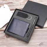 Arrive Men's Leather Wallets Business Short Wallets Thin Male Purses