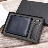 Arrive Men's Leather Wallets Business Short Wallets Thin Male Purses