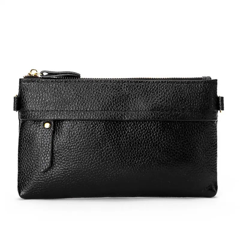 Split Leather Clutch Crossbody Bag Women's Small Shoulder Bag A1593