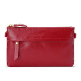 Split Leather Clutch Crossbody Bag Women's Small Shoulder Bag A1593