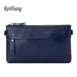 Split Leather Clutch Crossbody Bag Women's Small Shoulder Bag A1593