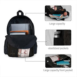 Ranboo Zipper Close Class Backpacks for Men and Women