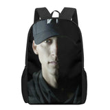 NF Rapper 3D Print School Backpack Boys Girls Teenager Book Bag Shoulder Bags