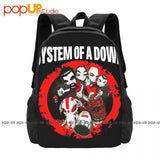 Rare System Of A Down Backpack Large Capacity School Foldable