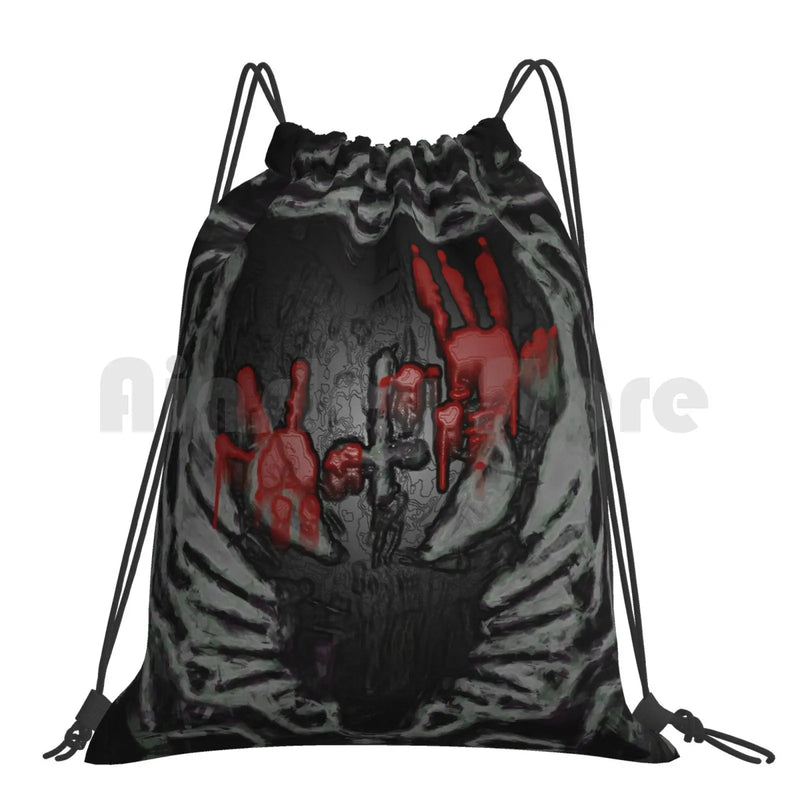 Rats Rule Pilot Backpack Drawstring Bag