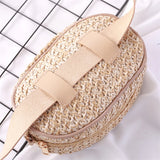 Bohemia Straw Bag Women Waist Bag Summer Beach Mini Travel Pack Girl Chest Purse
