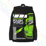 Rwb Vintage Art Print Backpack Large Capacity