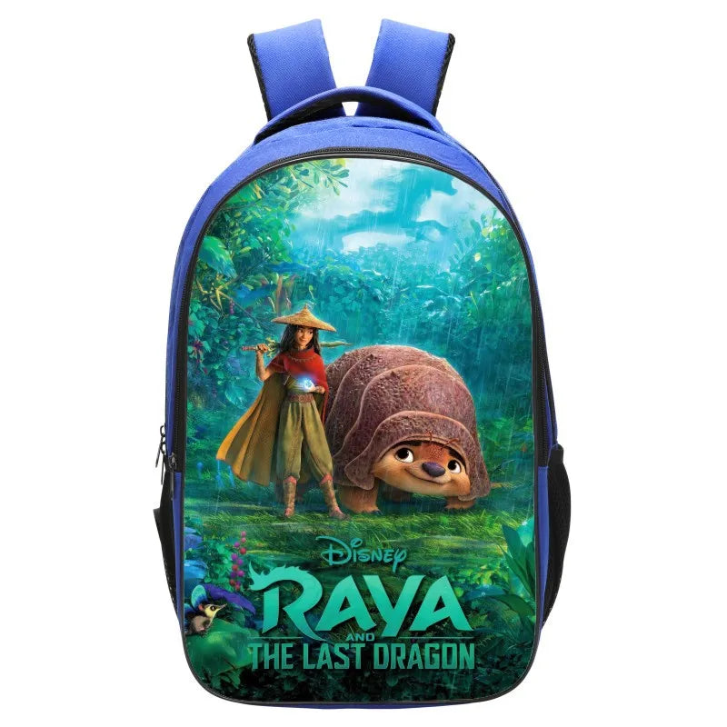 Raya & The Last Dragon Backpack School Bags Men Women Mochilas