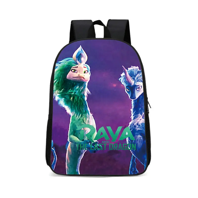 Raya and The Last Dragon Backpack for Kids School Bags