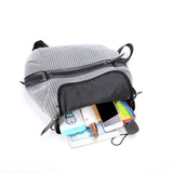 Women's Nylon Backpack Large Capacity School Bags Lightweight Travel Rucksack