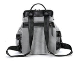 Women's Nylon Backpack Large Capacity School Bags Lightweight Travel Rucksack