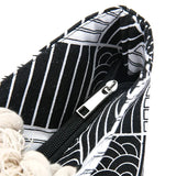 Plaid Beach Tote Canvas Shopping Bag Casual Shoulder Handbag B790