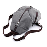 Vintage Canvas Backpack Women's Casual Retro Travel Bag Girls Book Schoolbag