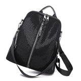 Sequins Backpack Girls Bling Rucksack Students Glitter School Bag