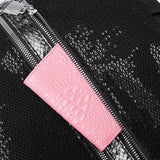 Shining Sequin Backpack Girls Multifunction Travel Bag Bling Mesh Rucksack