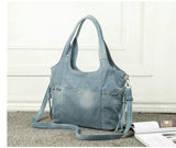 Women Denim Shoulder Bag Crossbody Tote Handbag Mochila Bolsa B725