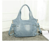 Women Denim Shoulder Bag Crossbody Tote Handbag Mochila Bolsa B725