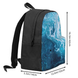 Ocean Waves Backpack for Men and Women